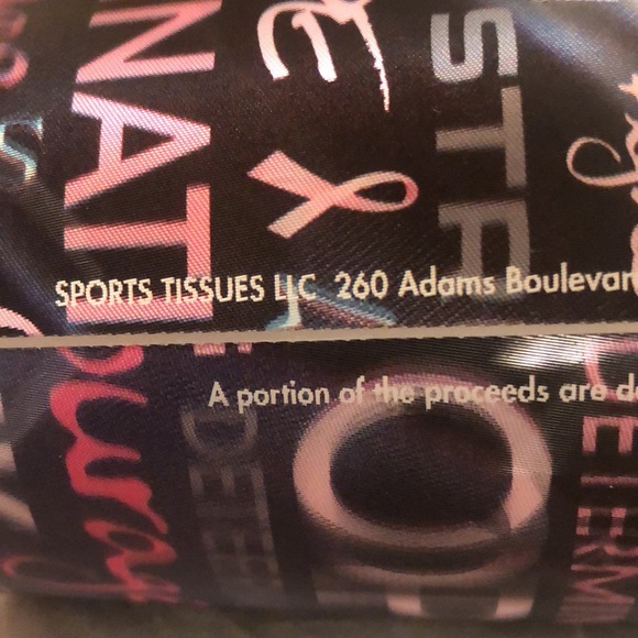 NWOT Sports Tissues LLC 3D Breast Cancer Awareness Plastic Tumblers.  Set of 4. - Picture 9 of 10